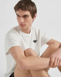 Hombre Prada CAMISETAS Y POLOS^Camiseta De Rizo