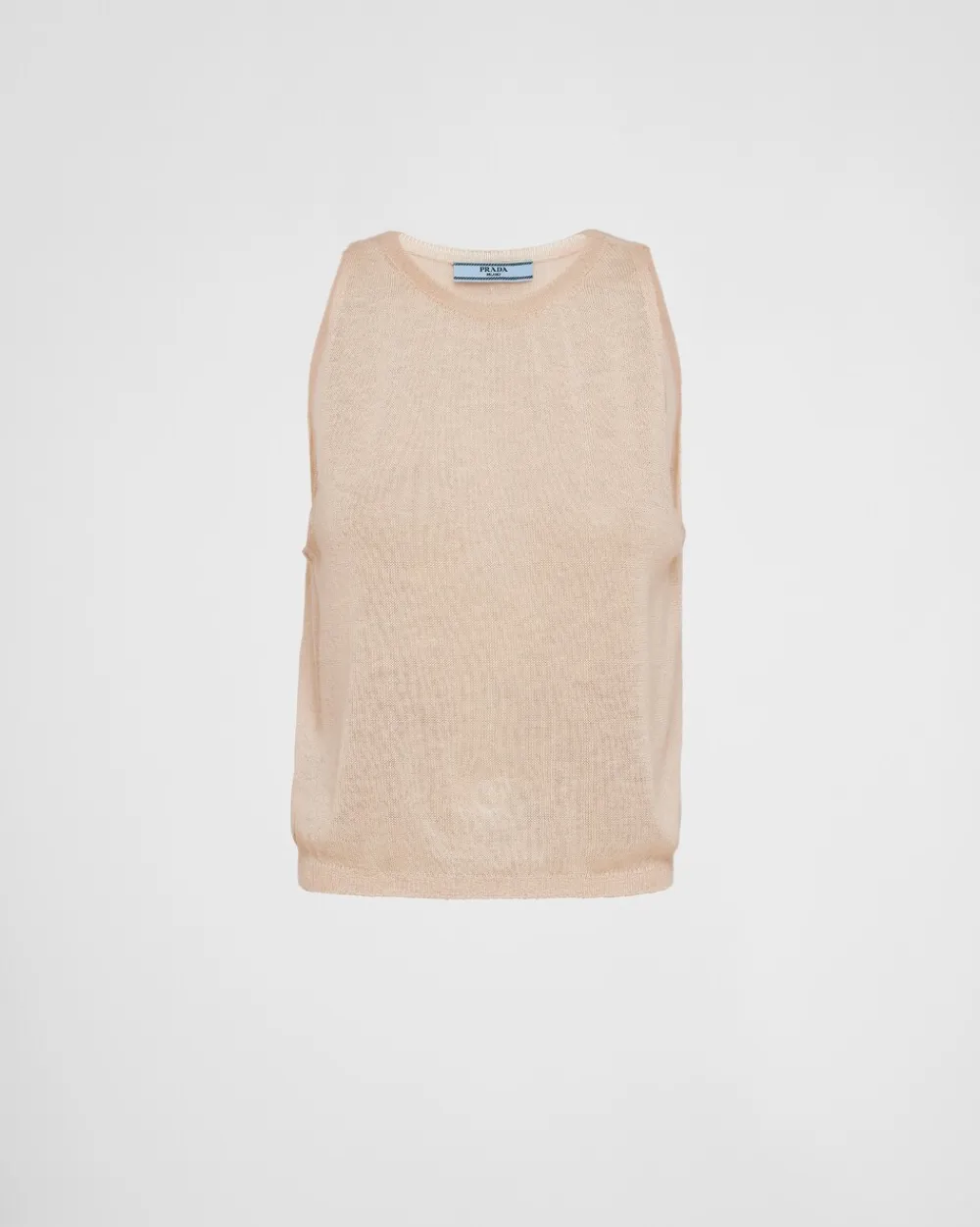Mujer Prada TEJIDOS DE PUNTO^Camiseta De Tirantes De Cachemir