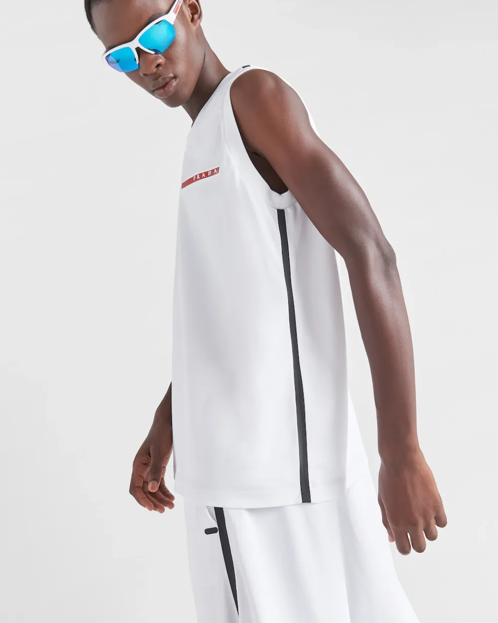 Hombre Prada ROPA^Camiseta De Tirantes De Piqué