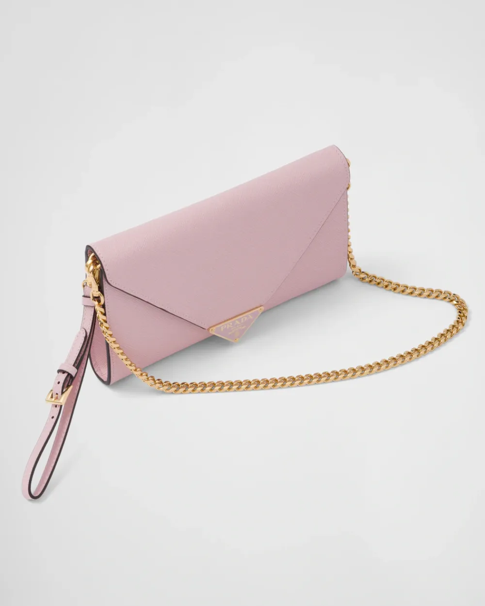 Mujer Prada MINIBOLSOS|MINIBOLSOS^Cartera De Mano De Piel Saffiano Con Solapa