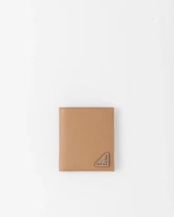 Hombre Prada CARTERAS Y TARJETEROS^Cartera De Piel Saffiano
