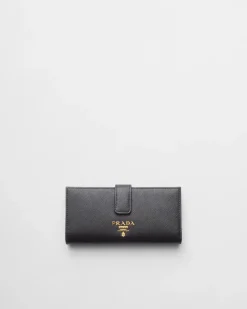 Mujer Prada CARTERAS Y TARJETEROS^Cartera Grande De Piel Saffiano
