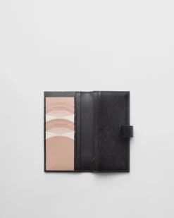 Mujer Prada CARTERAS Y TARJETEROS^Cartera Grande De Piel Saffiano
