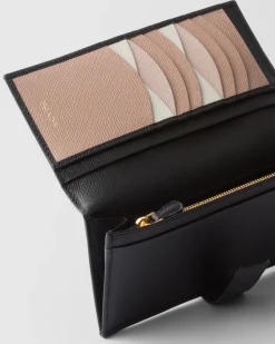 Mujer Prada CARTERAS Y TARJETEROS^Cartera Grande De Piel Saffiano