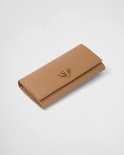 Mujer Prada CARTERAS Y TARJETEROS^Cartera Grande De Piel Saffiano