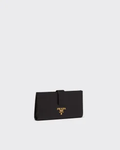 Mujer Prada CARTERAS Y TARJETEROS^Cartera Grande De Piel Saffiano