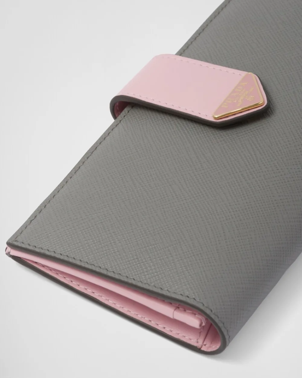 Mujer Prada CARTERAS Y TARJETEROS^Cartera Grande De Piel Y Saffiano