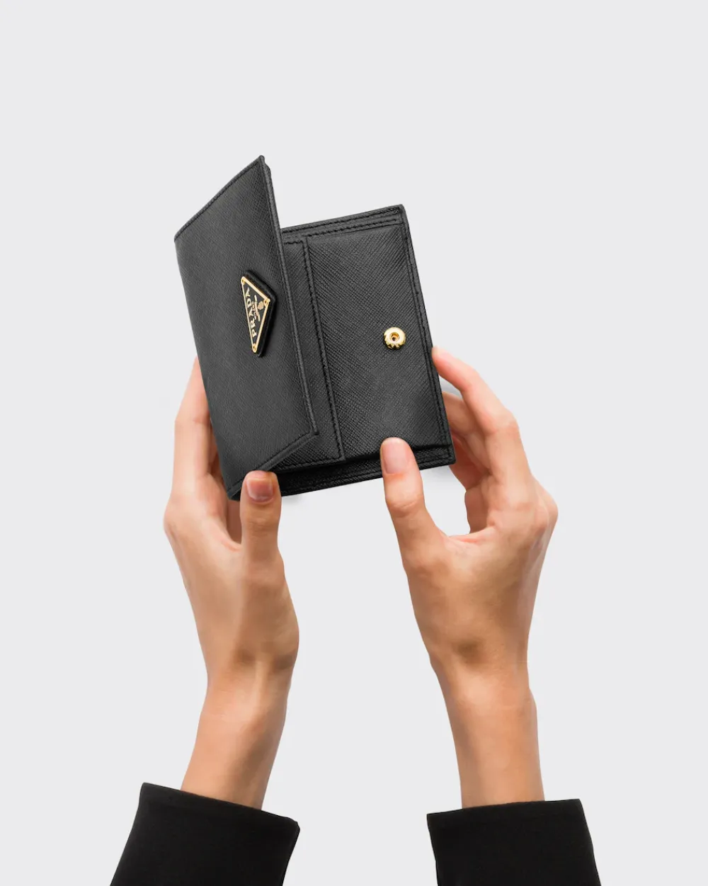 Mujer Prada CARTERAS Y TARJETEROS^Cartera Pequeña De Piel Saffiano