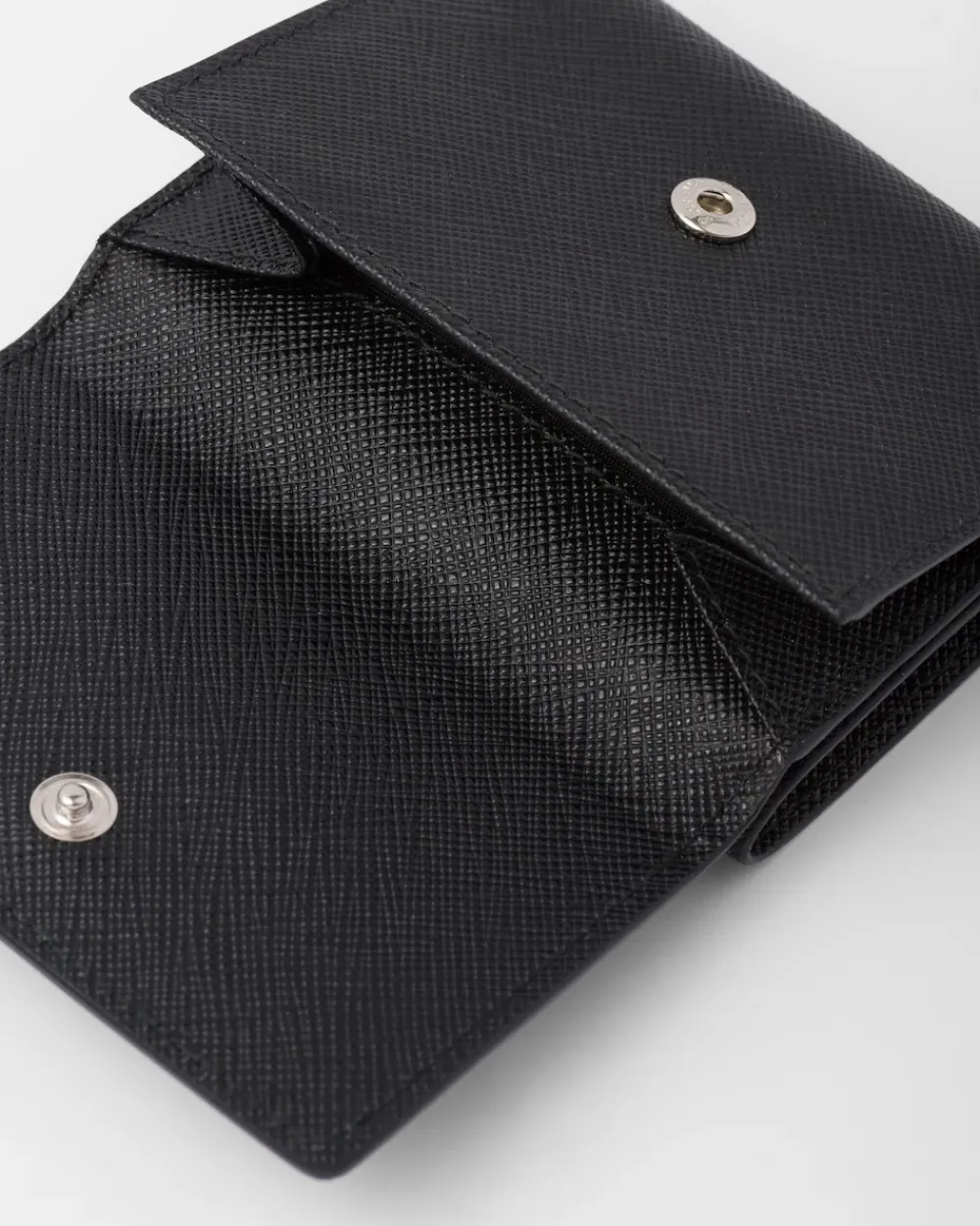 Hombre Prada CARTERAS Y TARJETEROS^Cartera Pequeña De Piel Saffiano