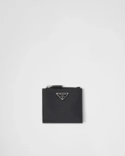 Hombre Prada CARTERAS Y TARJETEROS^Cartera Pequeña De Piel Saffiano