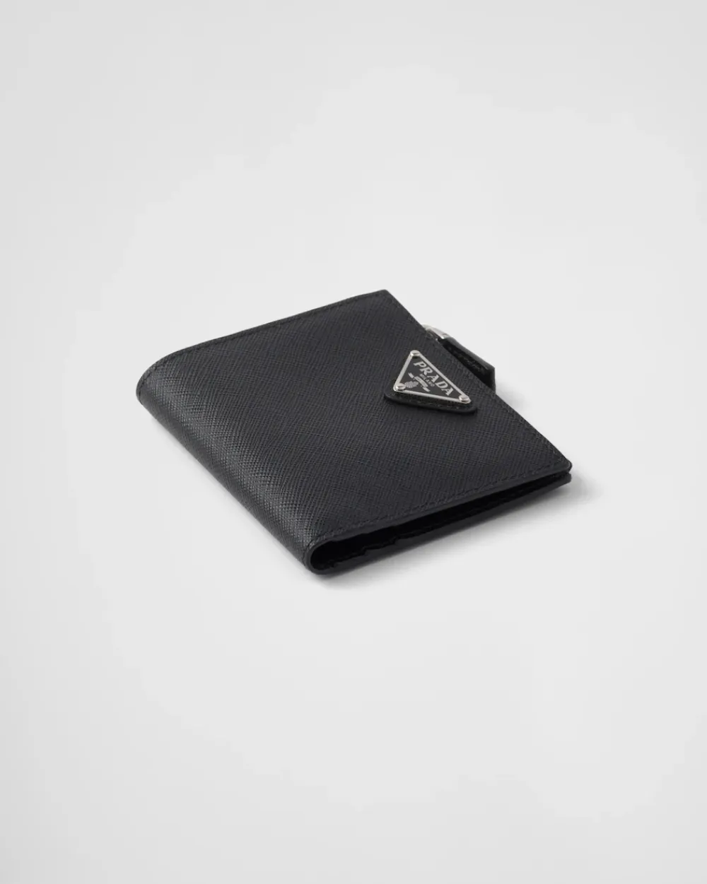 Hombre Prada CARTERAS Y TARJETEROS^Cartera Pequeña De Piel Saffiano