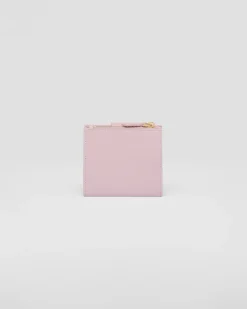 Mujer Prada CARTERAS Y TARJETEROS^Cartera Pequeña De Piel Y Saffiano