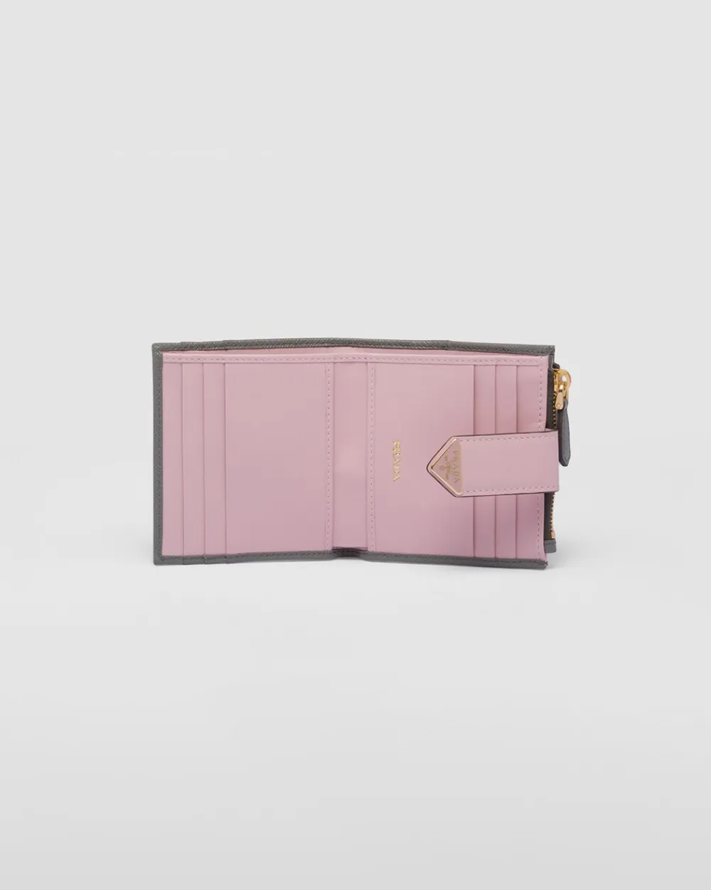 Mujer Prada CARTERAS Y TARJETEROS^Cartera Pequeña De Piel Y Saffiano