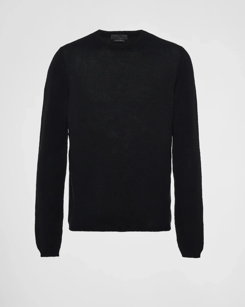 Hombre Prada TEJIDOS DE PUNTO^Cashmere Crew-neck Sweater