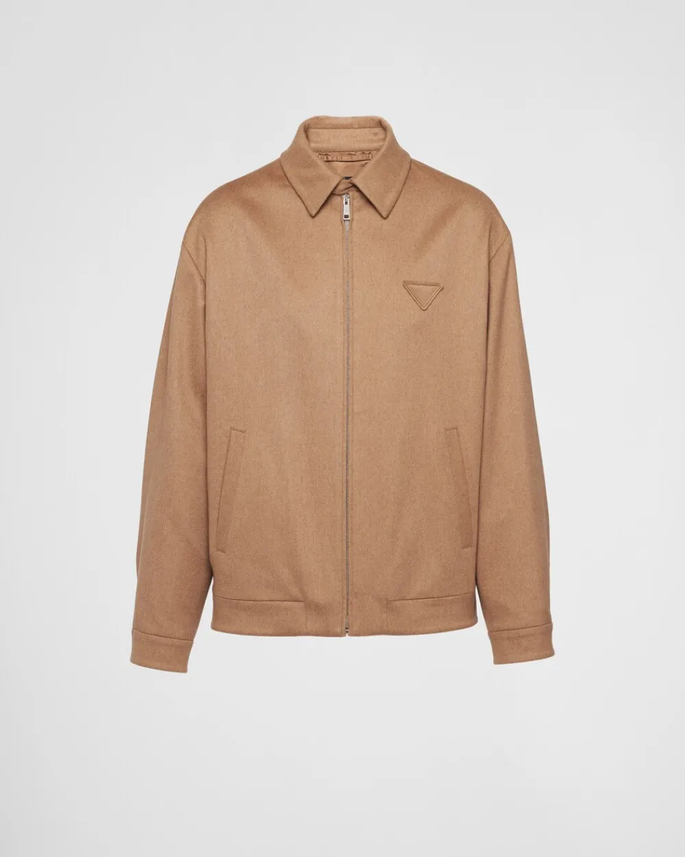 Hombre Prada CHAQUETAS Y ABRIGOS^Cazadora Corta De Pelo De Camello