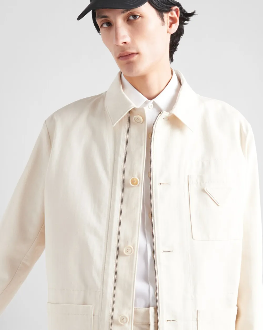 Hombre Prada CHAQUETAS Y ABRIGOS^Cazadora De Algodón