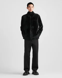 Hombre Prada ROPA DE PIEL^Cazadora De Borreguillo