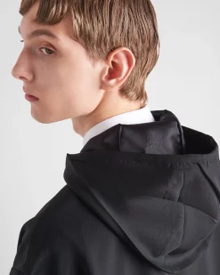 Hombre Prada CHAQUETAS Y ABRIGOS^Cazadora De Lana Con Capucha