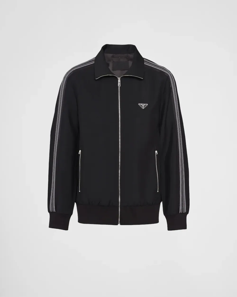 Hombre Prada ROPA DEPORTIVA Y SUDADERAS|CHAQUETAS Y ABRIGOS^Cazadora De Lana Y Mohair