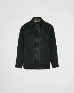 Mujer Prada ROPA DE ABRIGO^Cazadora De Lona