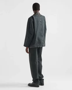 Mujer Prada ROPA DE ABRIGO^Cazadora De Lona