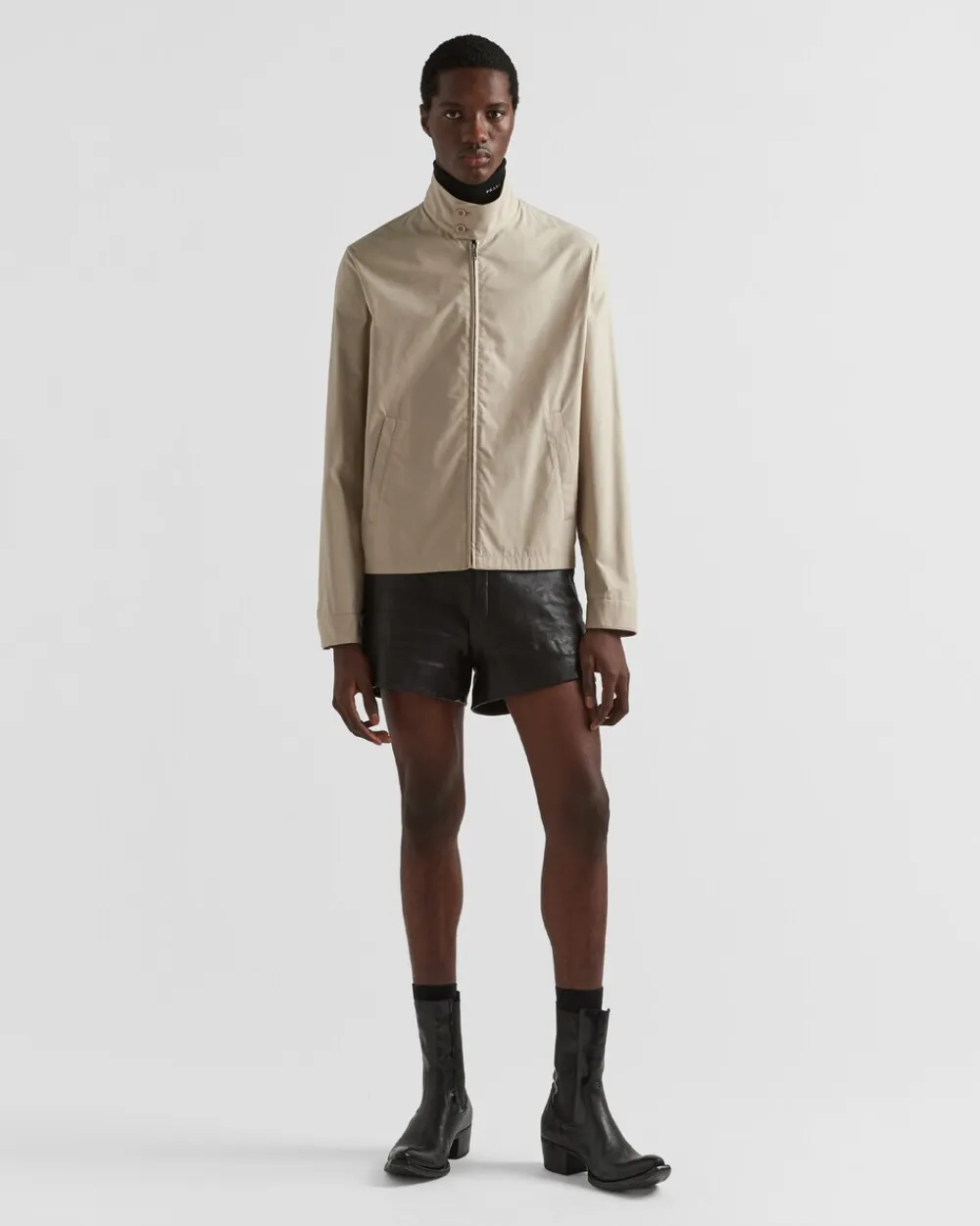 Hombre Prada CHAQUETAS Y ABRIGOS^Cazadora De Mezcla De Algodón