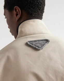 Hombre Prada CHAQUETAS Y ABRIGOS^Cazadora De Mezcla De Algodón