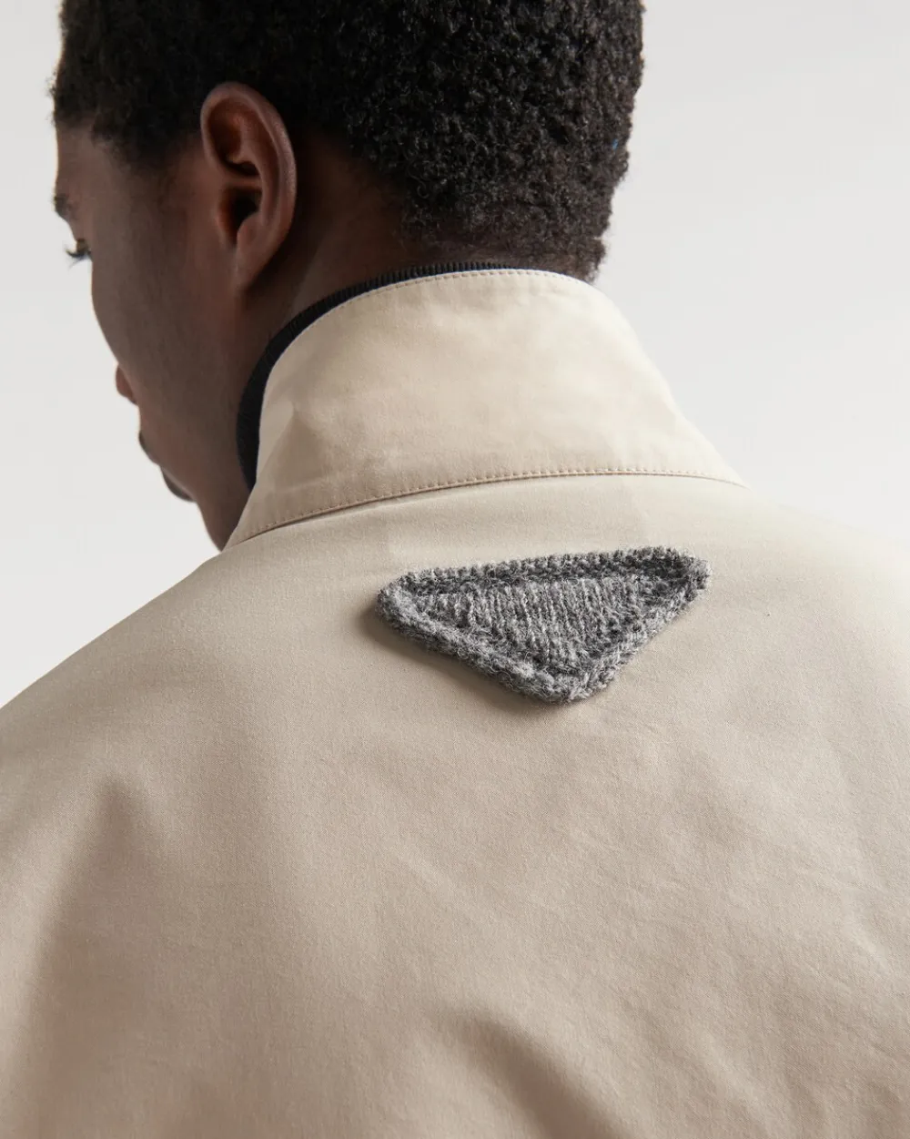 Hombre Prada CHAQUETAS Y ABRIGOS^Cazadora De Mezcla De Algodón