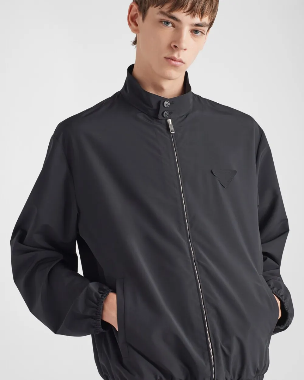 Hombre Prada CHAQUETAS Y ABRIGOS^Cazadora De Mezcla De Lana
