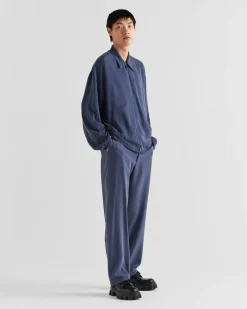 Hombre Prada CHAQUETAS Y ABRIGOS^Cazadora De Seda
