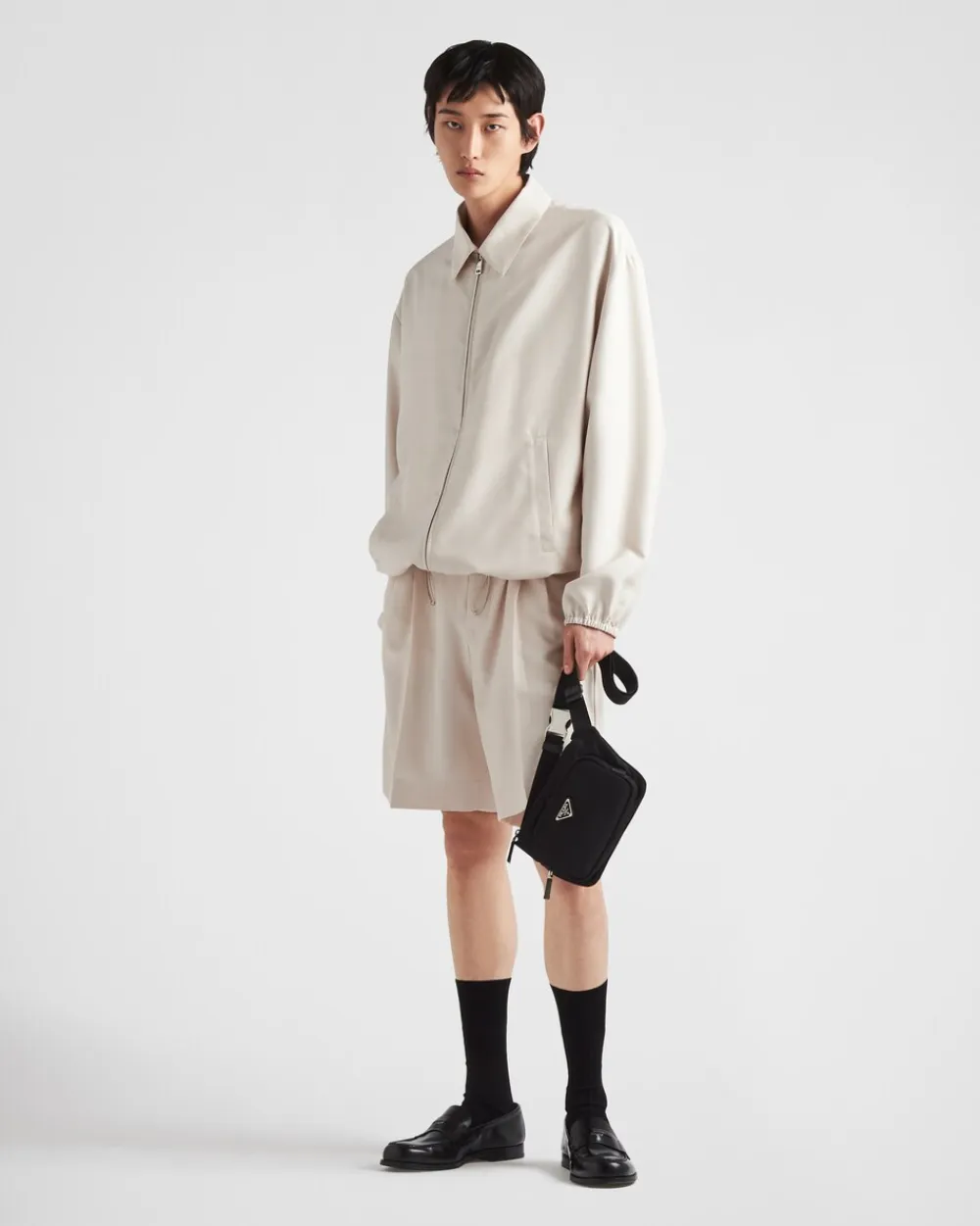 Hombre Prada CHAQUETAS Y ABRIGOS^Cazadora De Seda