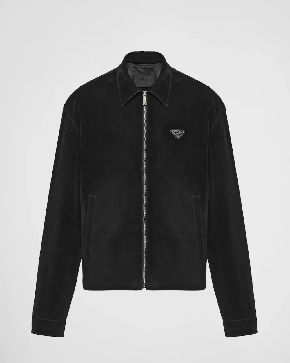 Hombre Prada CHAQUETAS Y ABRIGOS^Cazadora De Terciopelo De Algodón