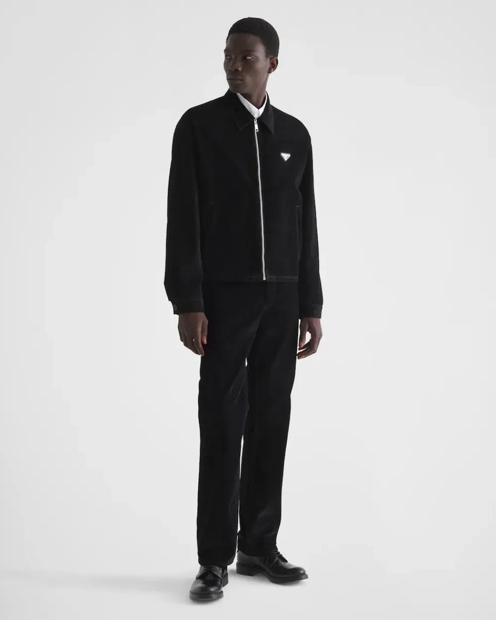 Hombre Prada CHAQUETAS Y ABRIGOS^Cazadora De Terciopelo De Algodón