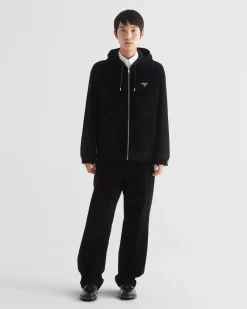 Hombre Prada CHAQUETAS Y ABRIGOS^Cazadora De Terciopelo De Algodón