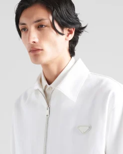 Hombre Prada TEJIDO VAQUERO^Cazadora Vaquera De Bull Denim