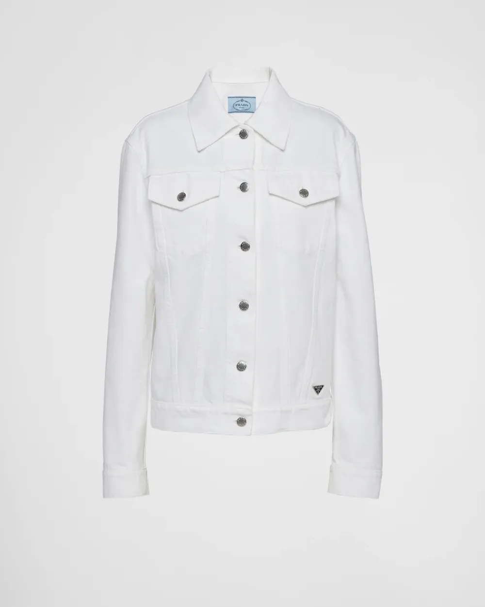 Mujer Prada TEJIDO VAQUERO^Cazadora Vaquera De Bull Denim