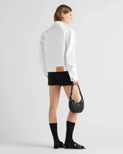 Mujer Prada TEJIDO VAQUERO^Cazadora Vaquera De Bull Denim
