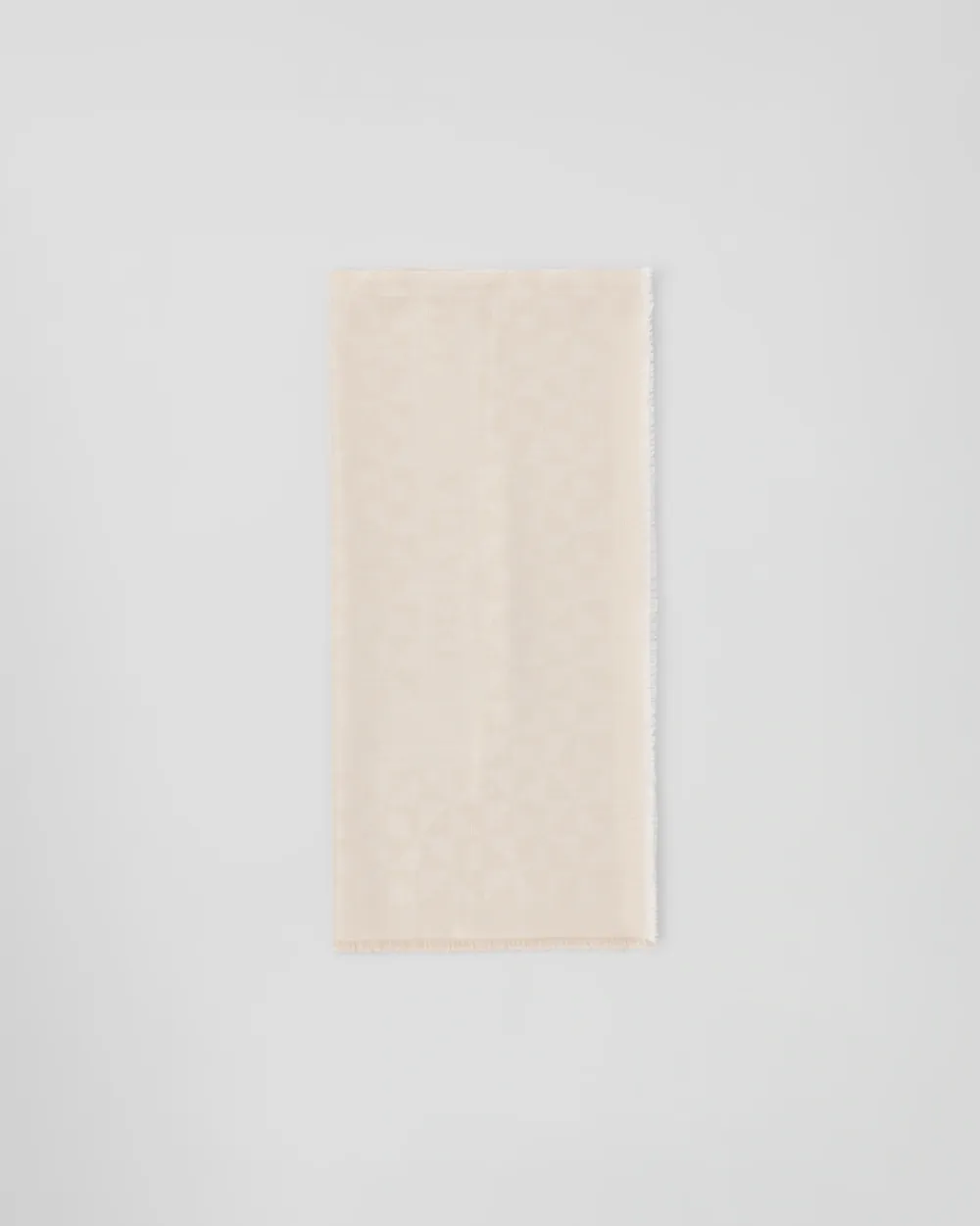 Mujer Prada BUFANDAS Y PAÑUELOS^Chal De Jacquard De Lana, Seda, Cachemir Y Lúrex