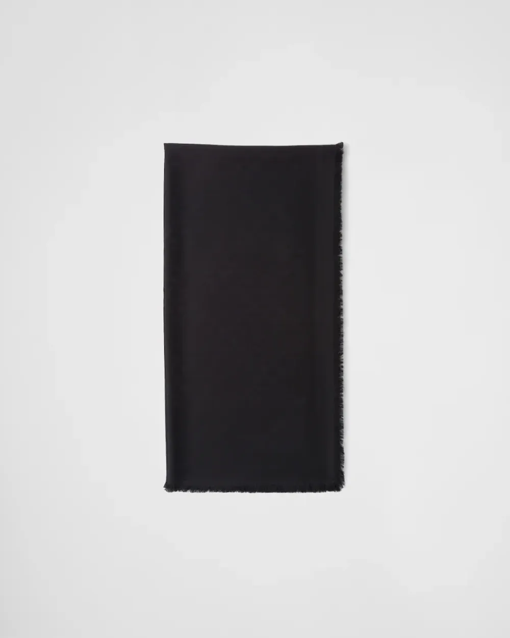 Mujer Prada BUFANDAS Y PAÑUELOS^Chal De Jacquard De Seda Y Lana Con Motivo Symbole