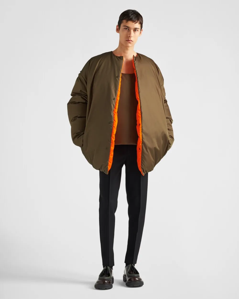 Hombre Prada COLECCIÓN MASCULINA|ROPA DE ABRIGO^Chaleco De Plumón En Re-nylon