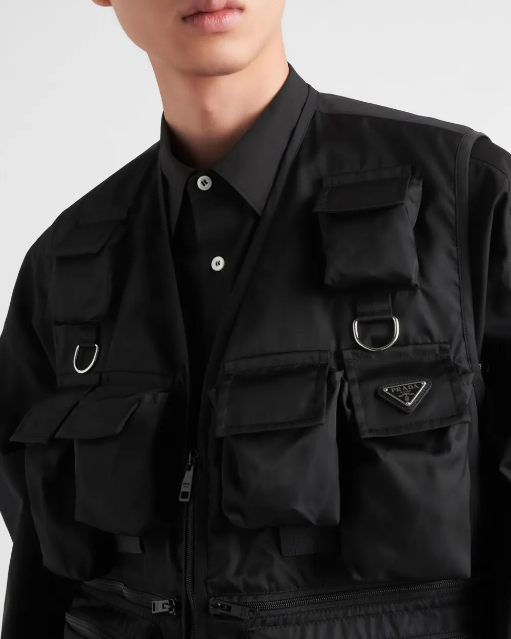 Hombre Prada COLECCIÓN MASCULINA|ROPA DE ABRIGO^Chaleco De Re-nylon