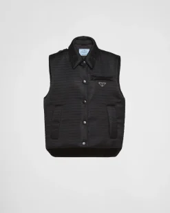 Mujer Prada ROPA DE ABRIGO^Chaleco De Re-nylon Acolchado