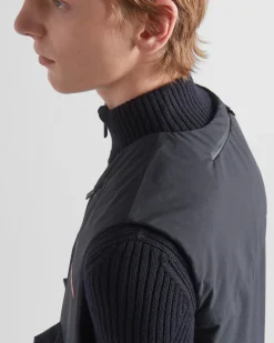 Hombre Prada ROPA^Chaleco De Tejido Técnico Ligero