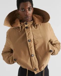 Hombre Prada ROPA DE ABRIGO^Chaqueta Bomber De Algodón
