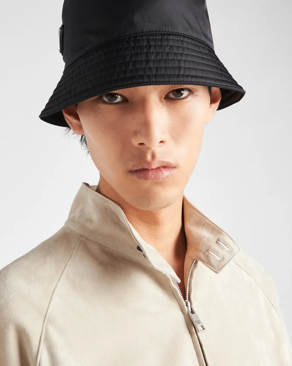 Hombre Prada ROPA DE PIEL^Chaqueta Bomber De Ante