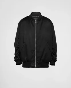 Hombre Prada ROPA DE ABRIGO^Chaqueta Bomber De Cachemir