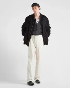 Hombre Prada ROPA DE ABRIGO^Chaqueta Bomber De Cachemir