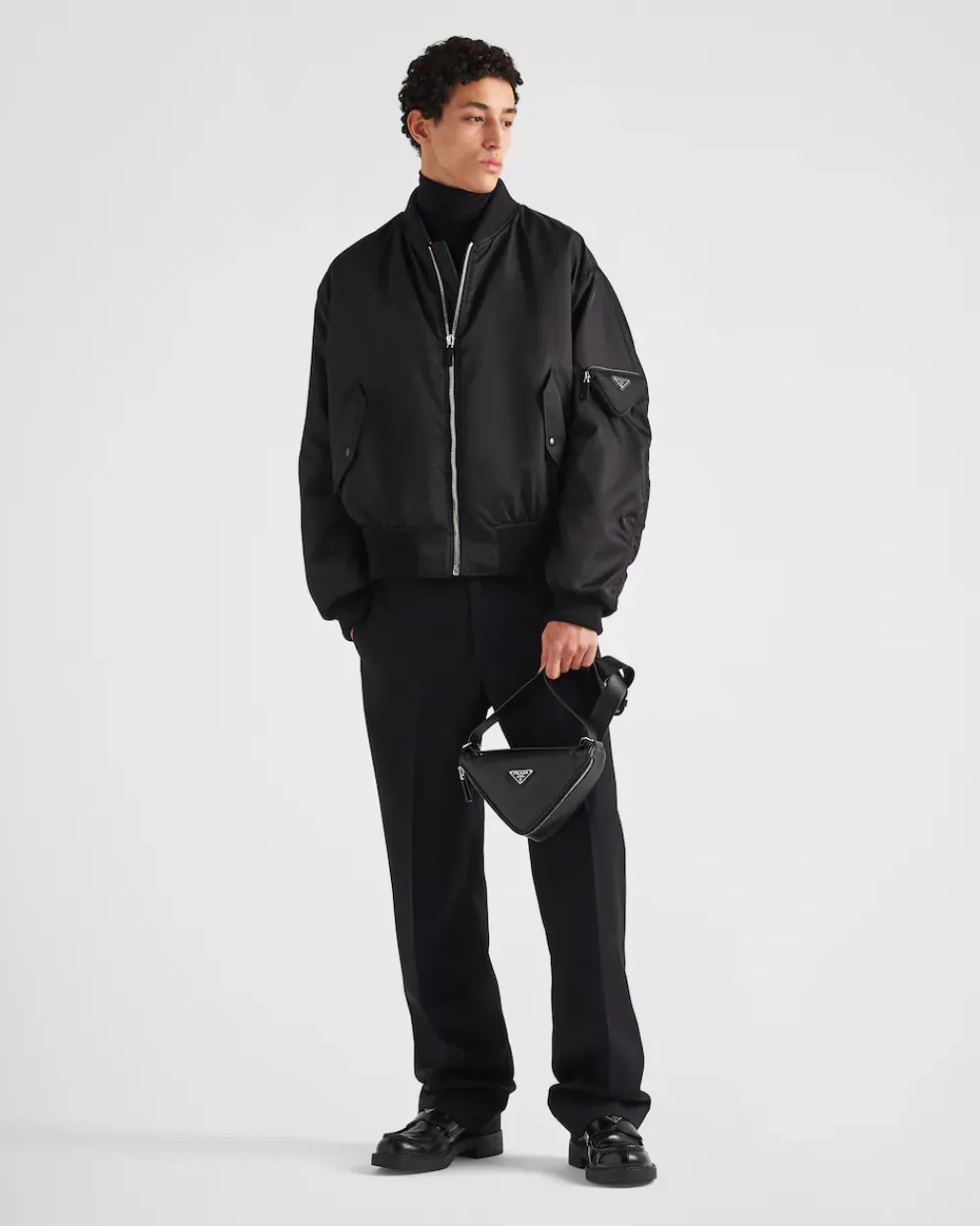 Hombre Prada COLECCIÓN MASCULINA|ROPA DE ABRIGO^Chaqueta Bomber De Re-nylon