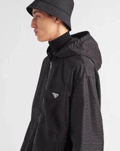 Hombre Prada COLECCIÓN MASCULINA|ROPA DE ABRIGO^Chaqueta Con Capucha De Re-nylon