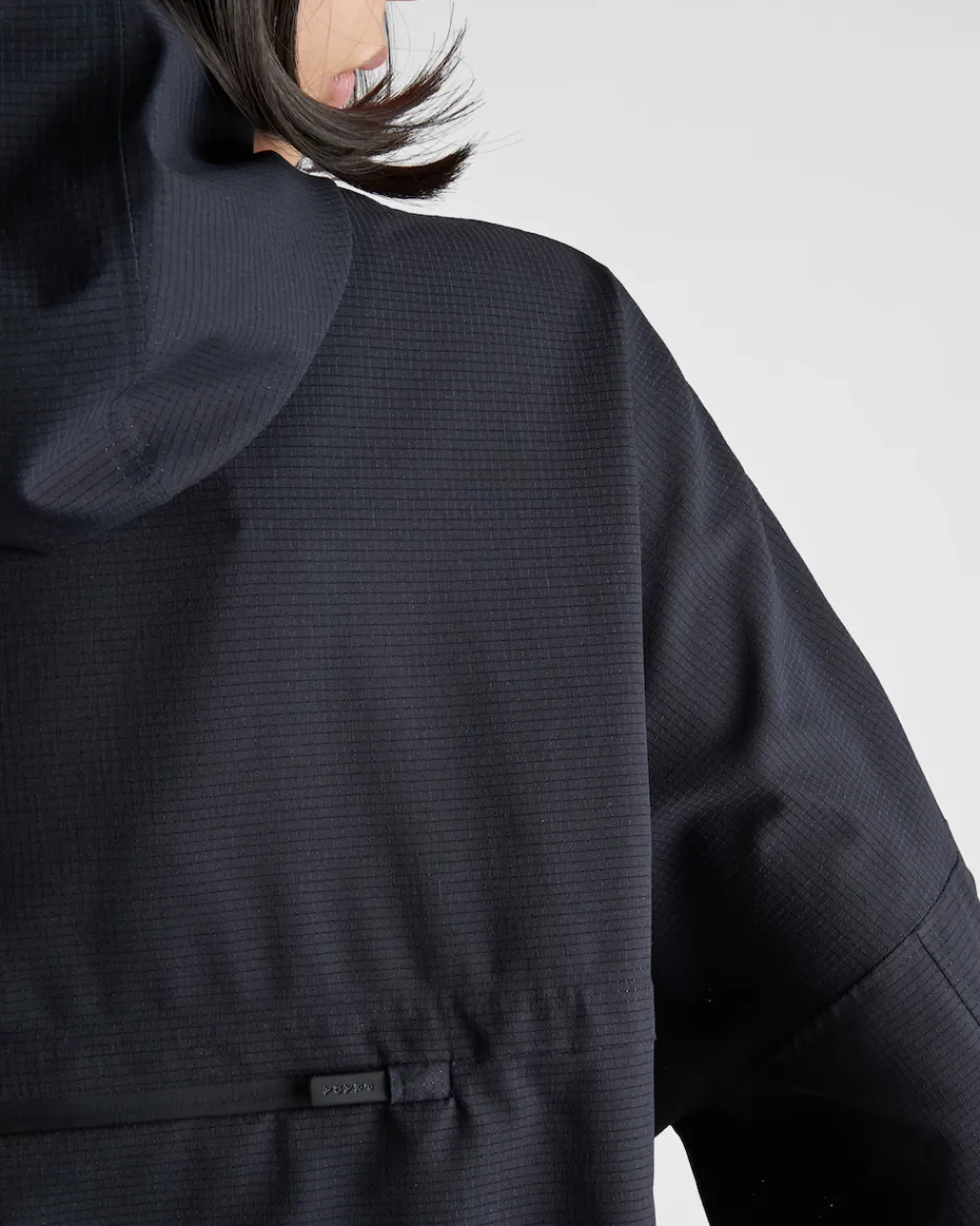 Mujer Prada ROPA^Chaqueta Con Capucha En Bi-stretch Ligero